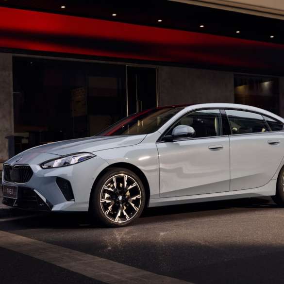 Coupé silhouette BMW 2 Series Gran Coupé Snapper Rocks Blue metallic F44 2020 side view