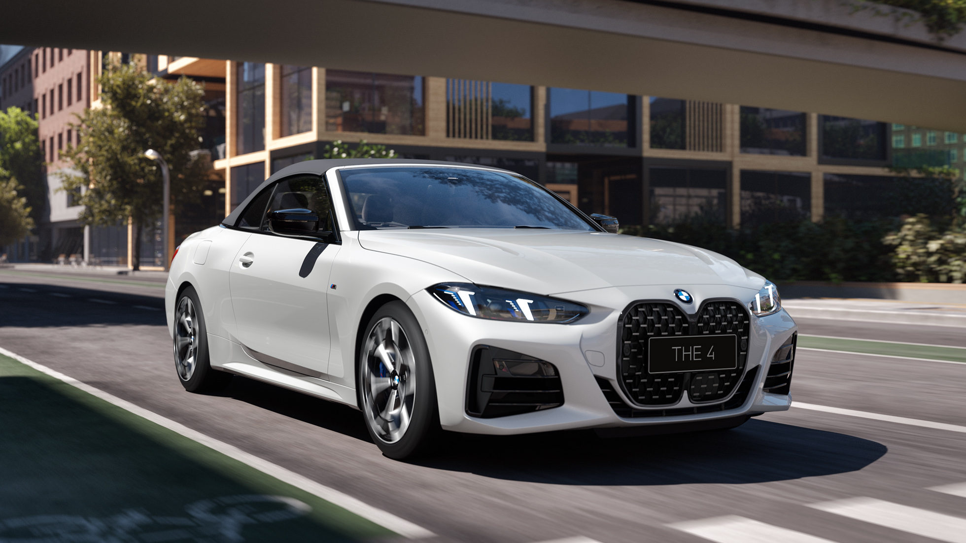 宝马4系双门轿跑车锋芒毕露