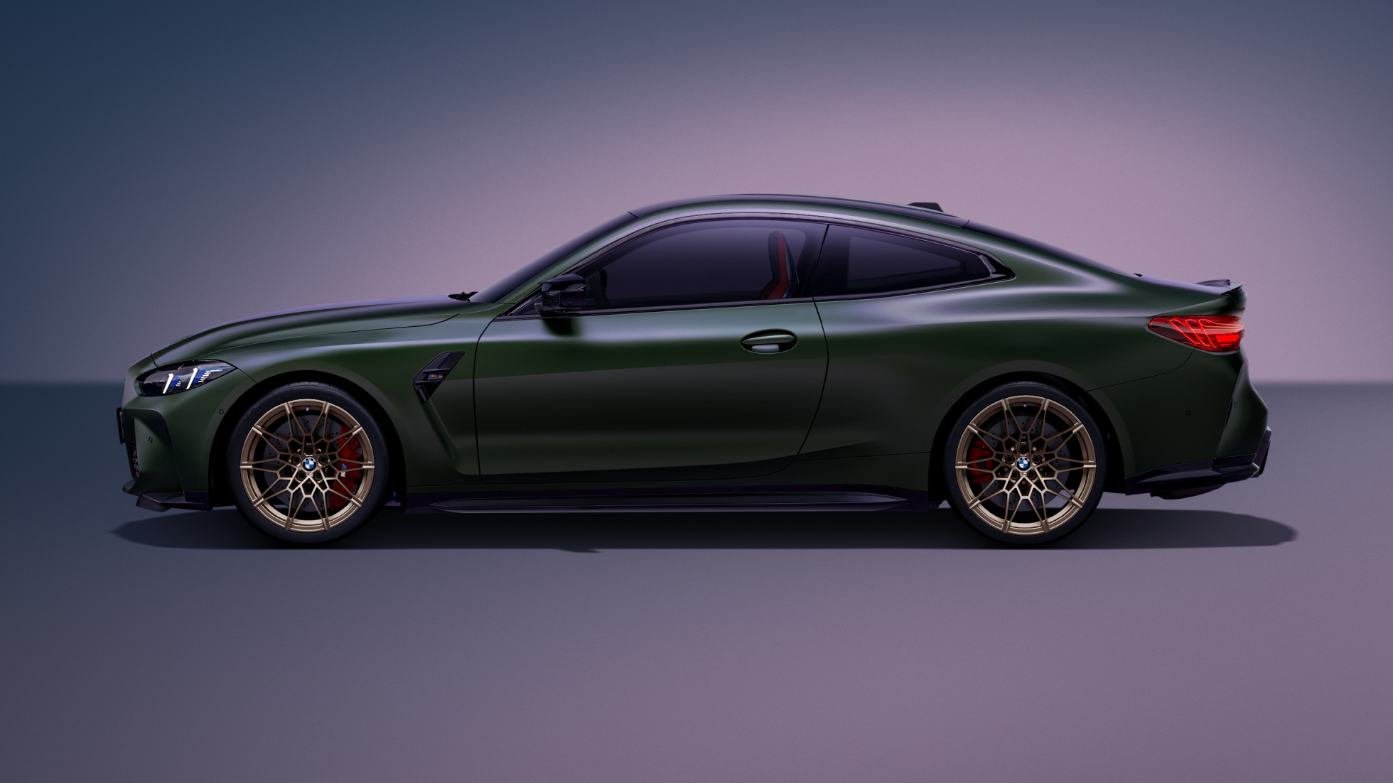  个性化定制“磨砂深绿”特别涂装